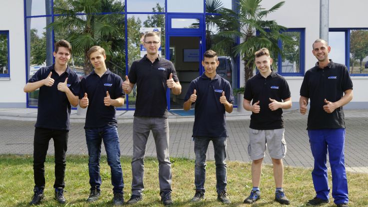Newsbild - Ausbildungsbeginn – DRÖLLE GmbH begrüßt neue Auszubildenden am 01.09.2016